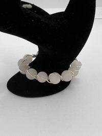 Be Like Mom & Dad, Child’s Spiral Rose Quartz Bangle